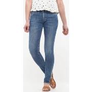 Jeans Le Temps des Cerises Power skinny taille haute jeans bleu