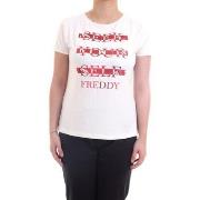 T-shirt Freddy S1WSLT6 T-Shirt/Polo femme Lait