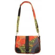 Sac Bamboo's Fashion Petit Sac Besace New Dehli GN-144 Orange/Vert