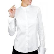 Chemise Andrew Mc Allister chemise col mao lexington blanc