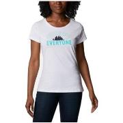 T-shirt Columbia Sportswear T-shirt graphique Daisy Days blanc