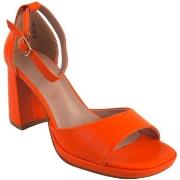 Chaussures Bienve Cérémonie dame 1bw-1720 orange