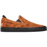 Chaussures de Skate Emerica WINO G6 SLIP ON X TOY MACHINE BURNT ORANGE