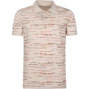 T-shirt State Of Art Polo Impression Beige