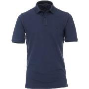 T-shirt Casa Moda Stretch Polo Bleu Foncé