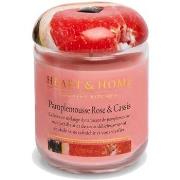 Bougies, diffuseurs Kontiki Bougie heart and home pamplemousse cassis