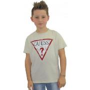 T-shirt enfant Guess Tee shirt junior L81i26 beige