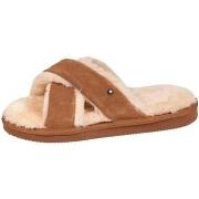 Chaussons Isotoner Chaussons Femme Ref 57083 Camel