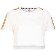 T-shirt Kappa T-Shirt 222 Apua Band blanc KAP303WGQ0 AAJ