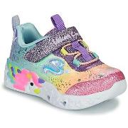 Baskets basses enfant Skechers UNICORN STORM