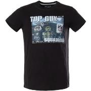 Debardeur Top Gun TEE SHIRT TG-TS-105 BLACK