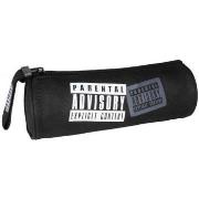 Cartable Oberthur Trousse Parental Advisory (ronde) - Noire motif urba...