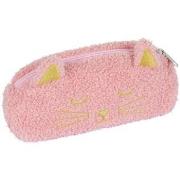 Cartable Oberthur Trousse Cute - Chat - Rose