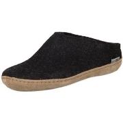 Chaussons Glerups DK Charcoal Lammwollfilz