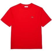 T-shirt Lacoste T Shirt Femme Ref 52137 F8M Groseille
