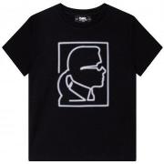 T-shirt enfant Karl Lagerfeld T-shirt Noir junior - Z25357/09B