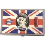 Portefeuille Tropico Etui métal pour cartes de visite So British