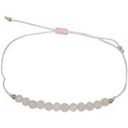 Bracelets Sud Trading Bracelet réglable en quartz rose