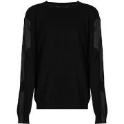 Pull Les Hommes LKK112 603A | Classic Fit Jumper with Nylon Detail on ...