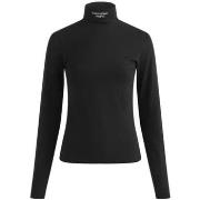 Sweat-shirt Calvin Klein Jeans Pull col roule Ref 57710 BEH noir