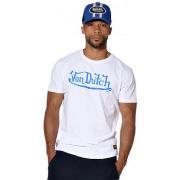 Debardeur Von Dutch Tee shirt homme blanc VD/1/TRC/BRU/WB