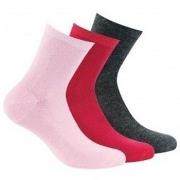 Chaussettes Kindy Lot de 3 paires socquettes unies