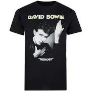 T-shirt David Bowie We Can Be Heroes Just For One Day