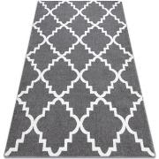 Tapis Rugsx Tapis SKETCH - F343 gris et blanc 240x330 cm