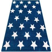 Tapis Rugsx Tapis SKETCH - FA68 bleu et blanc 240x330 cm