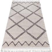 Tapis Rugsx Tapis BERBER ASILA B5970 crème et marron 160x220 cm