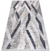 Tapis Rugsx Tapis moderne REBEC franges 51166B Géométrique - 80x150 cm