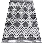 Tapis Rugsx Tapis MAROC P642 Diamants, Zigzag gris / 120x170 cm