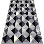 Tapis Rugsx Tapis BCF 3987 Trigone, triangles, carrés, géomà185x270 cm