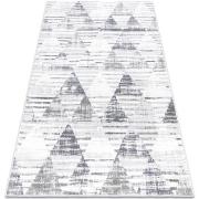 Tapis Rugsx Tapis POLI 9051A Géométrique, triangoli blanc / 160x220 cm