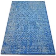 Tapis Rugsx Tapis Vintage Fleurs 22209/543 bleu 200x290 cm