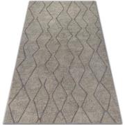 Tapis Rugsx Tapis SOFT 8050 ZIGZAG BOHO crème / 140x190 cm