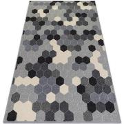 Tapis Rugsx Tapis HEOS 78537 gris / crème HEXAGONE 120x170 cm