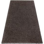 Tapis Rugsx Tapis SUPREME 51201070 shaggy 5cm marron foncé 160x230 cm