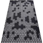 Tapis Rugsx Tapis HEOS 78547 anthracite / crème HEXAGONE, 160x220 cm