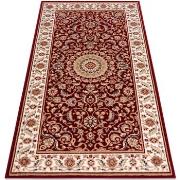 Tapis Rugsx Tapis NAIN Rosette, cadre 7176/51066 bordeaux 80x150 cm