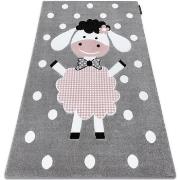 Tapis Rugsx Tapis PETIT DOLLY mouton gris 140x190 cm