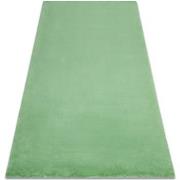 Tapis Rugsx Tapis BUNNY vert IMITATION DE FOURRURE DE 160x220 cm