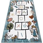 Tapis Rugsx Tapis FUN Hop pour enfants, la marelle, 140x190 cm