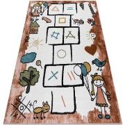 Tapis Rugsx Tapis FUN Hop pour enfants, la marelle, 80x150 cm