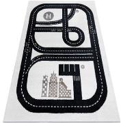 Tapis Rugsx Tapis FUN Track pour enfants, rue, ville 140x190 cm