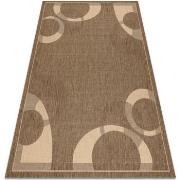 Tapis Rugsx TAPIS EN CORDE SIZAL FLOORLUX 20078 café 200x290 cm