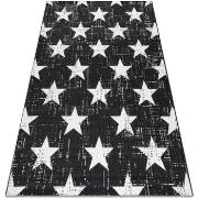 Tapis Rugsx Tapis EN CORDE SIZAL FLAT 48648/690 ÉTOILES 140x200 cm