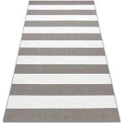 Tapis Rugsx Tapis SIZAL FLAT 48644686 Rayures blanc beige 120x170 cm