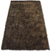 Tapis Rugsx TAPIS SHAGGY LILOU marron 130x190 cm