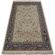 Tapis Rugsx Tapis WINDSOR 12806 JACQUARD FRANGES ivoire 160x230 cm